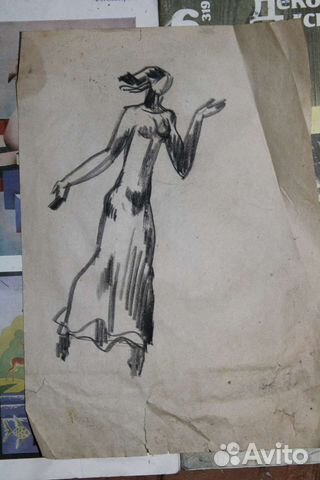 Зарисовки советского художника