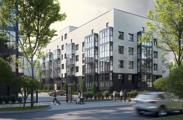 2-к. квартира, 61,8 м², 3/4 эт.