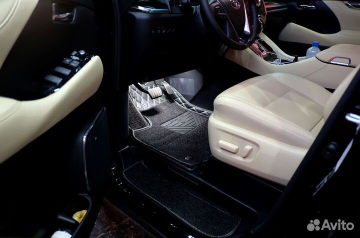Коврики на заказ на Toyota Alphard 2021г