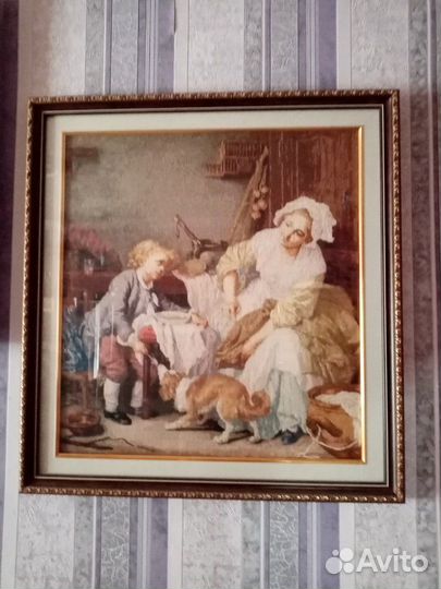 Картины вышитые