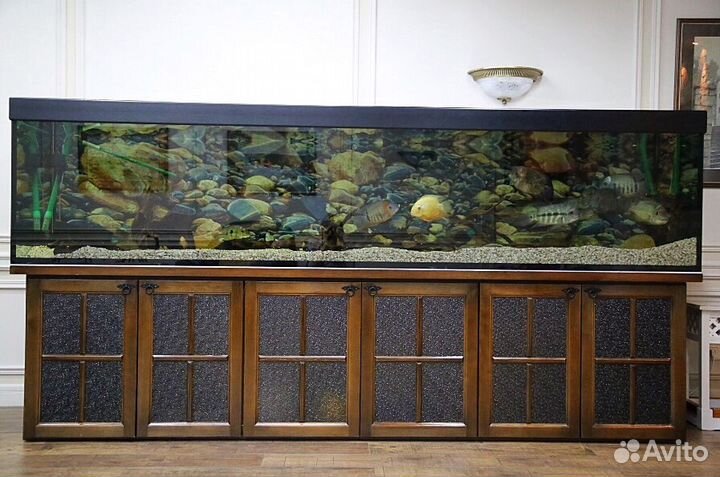 Аквариум 1.470л в полной комплектации