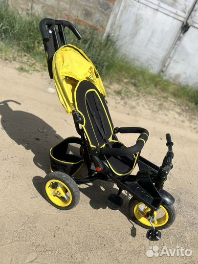 Велосипед детский с ручкой