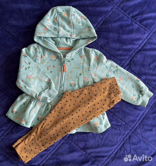 Комплект фирменных вещей д/девочки 2-3 года. Весна