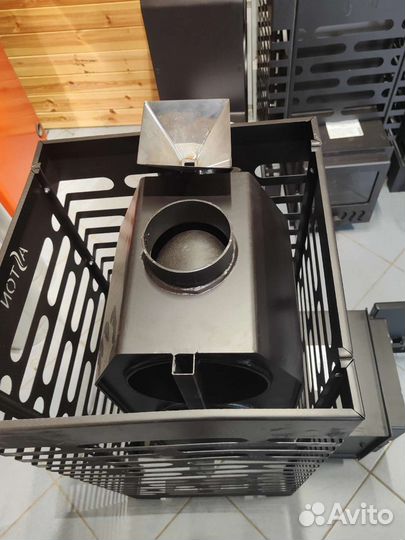 Печь для бани с внутренней каменкой