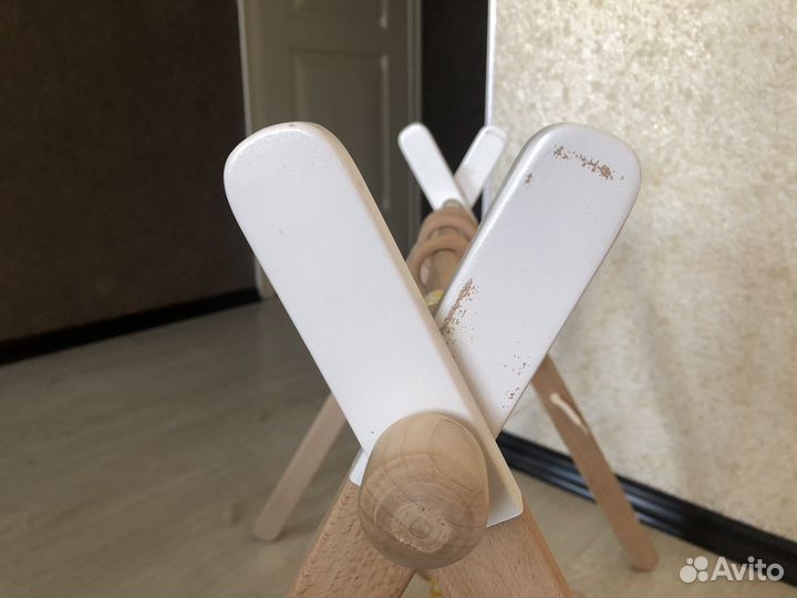 Мобильный (стойка) деревянная graspy с подвесами