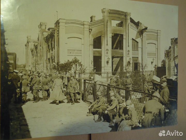 Фотография г. Седлец Первая Мировая война