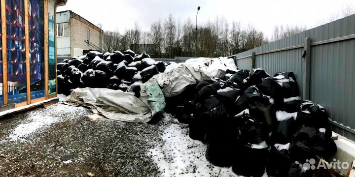 Опилки хвойные 200л