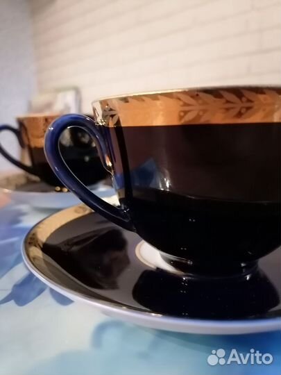 Чашка с блюдцем