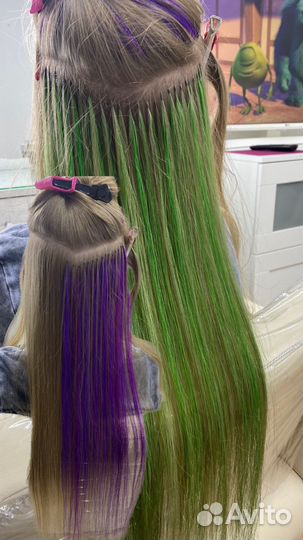 Наращивание волос