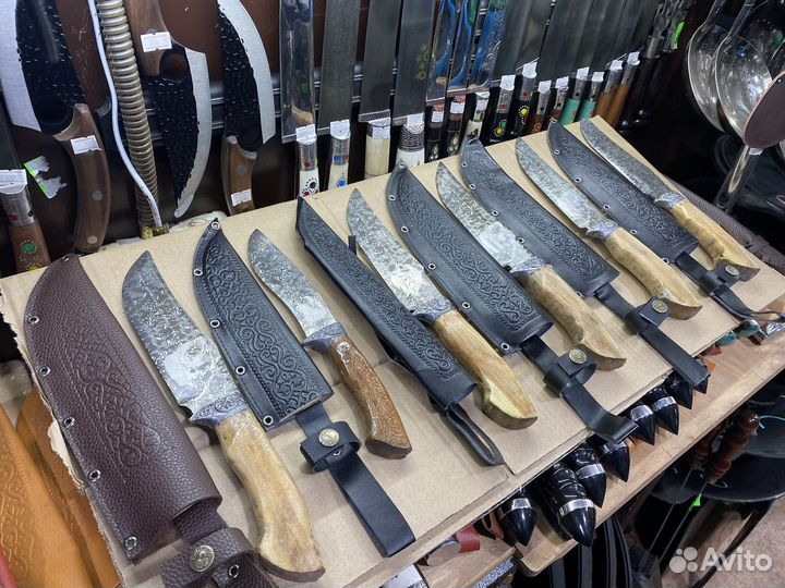 Нож охотничий ручной работы