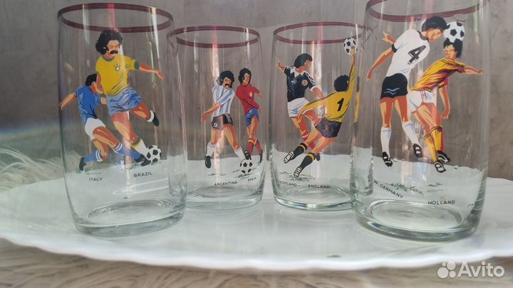 Стаканы футбол