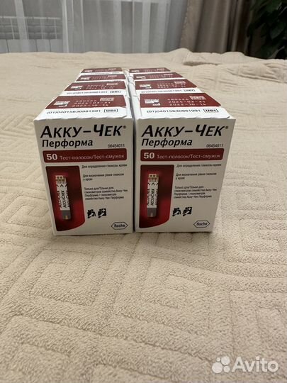 Тест полоски акку чек перформа