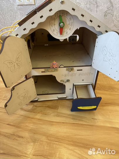 Бизиборд домик со светом