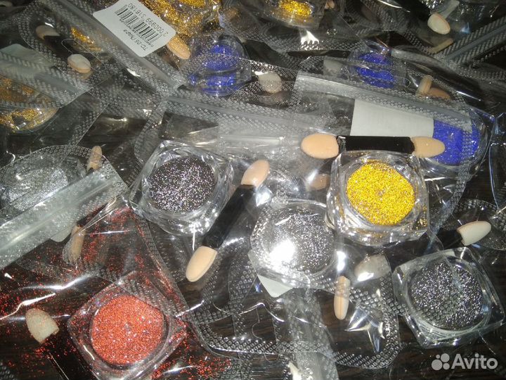 Втирка со светоотражающими частицами