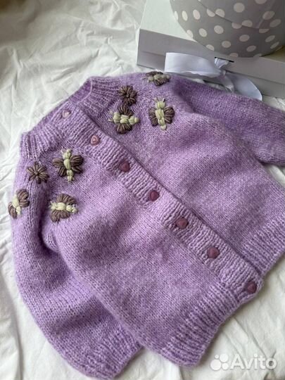 Кардиган для девочки 92