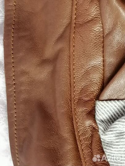 Куртка детская. Кожа. Massimo Dutti 122-134 см