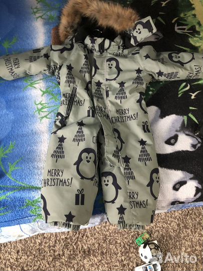 Зимний костюм слитный