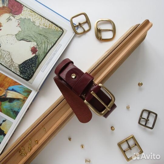 Женский ремень ручной работы