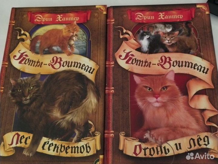 Книги коты воители