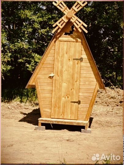 Уличный туалет домик с установкой мвг 510
