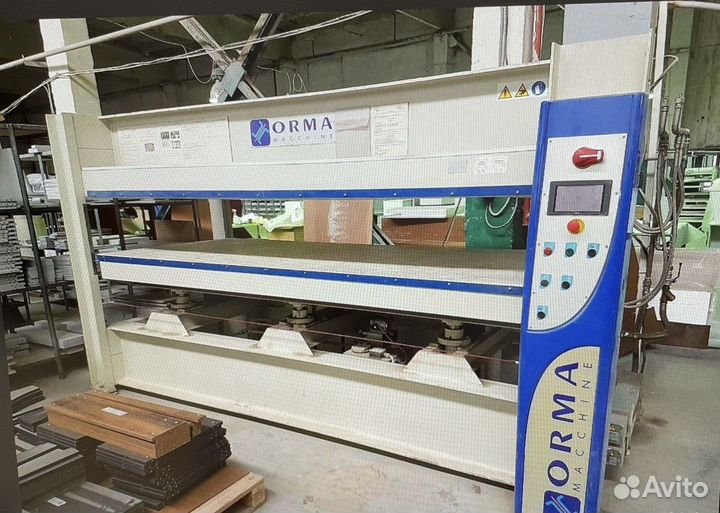 Пресс горячий гидравлический Италия/Китай