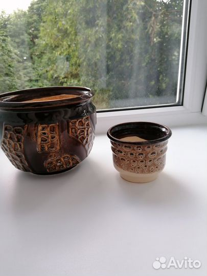 Керамические горшки