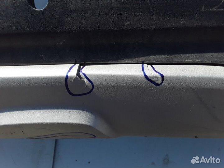 Бампер задний Renault Kaptur 1 2016