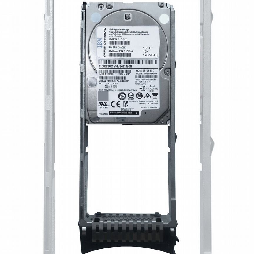 [42D0768] Жесткий Диск Ibm 1.2tb 01ac597 01ej022 Sas 2,5 42d0768