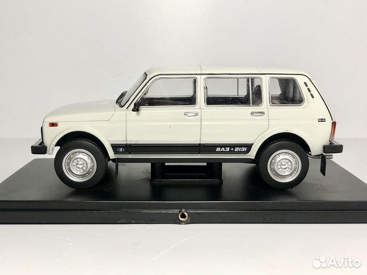 Модель автомобиля ваз 2131 нива пятидверка 1:24
