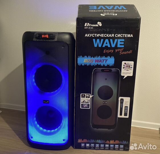 Акустическая система Eltronic 20-03 Wave 800W