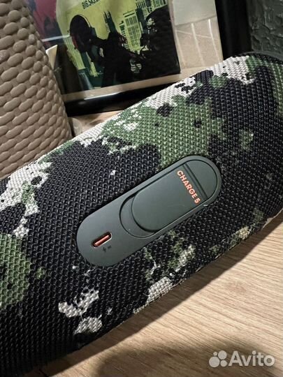 Колонка jbl charge 5 (оригинал)