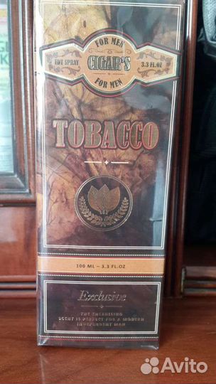 Мужской одеколон * табак *
