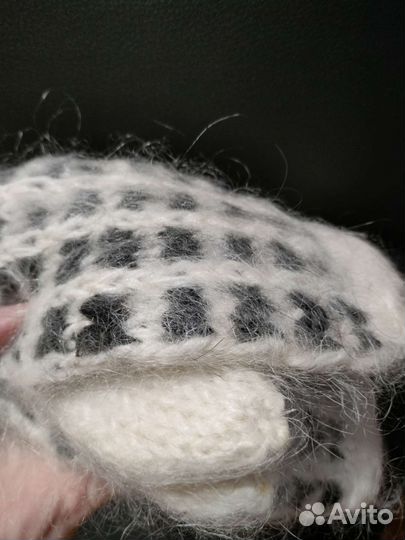 Варежки пуховые новые