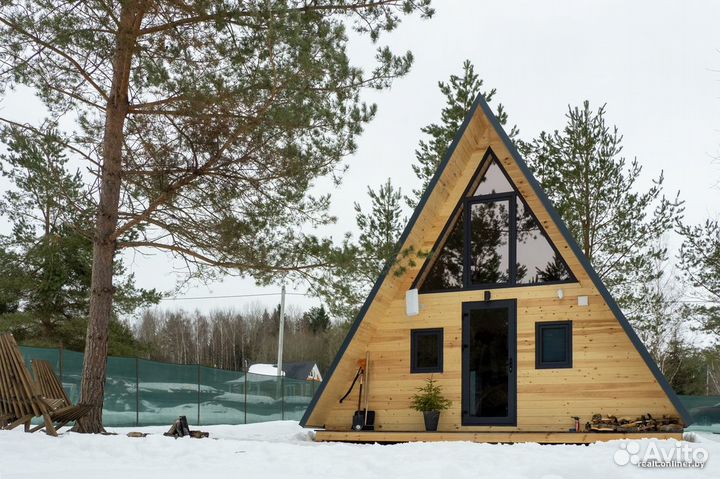 Построить каркасный дом в стиле А-Фрейм