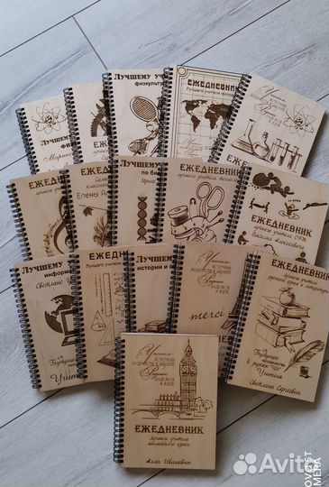 Деревянный блокнот