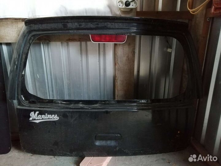 Дверь задняя без стекла на Mitsubishi Ek Wagon