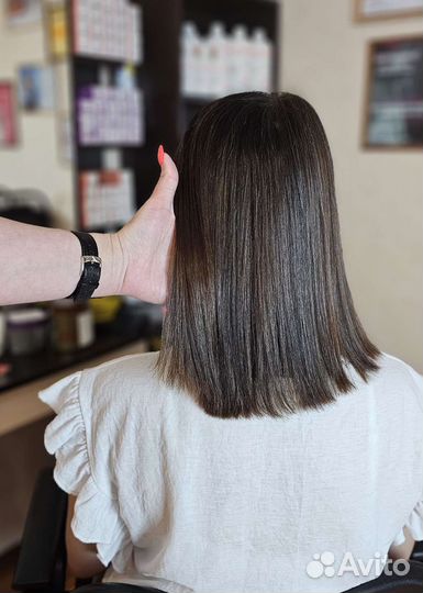 Холодное восстановление волос с термообработкой