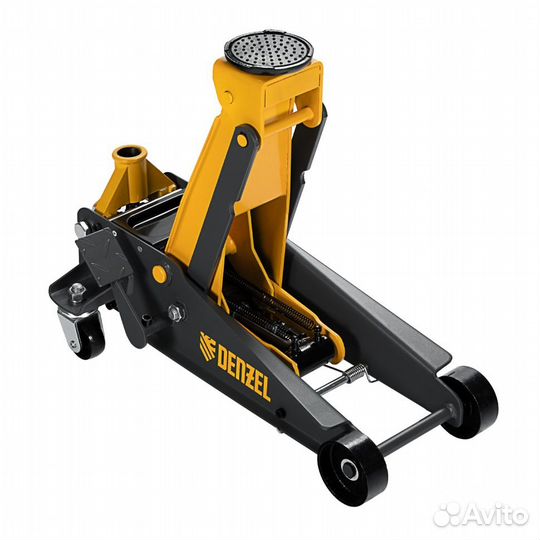 Домкрат гидравлический подкатной 3 т, с фиксатором