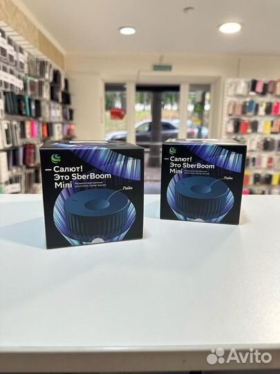 Умная колонка Sberboom mini салют