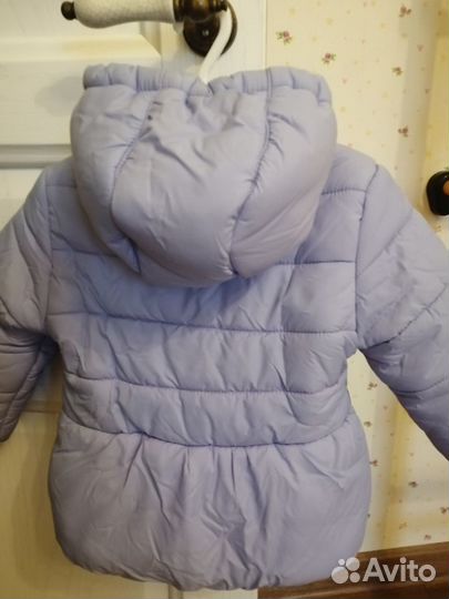 Куртка теплая для девочки 92 размер