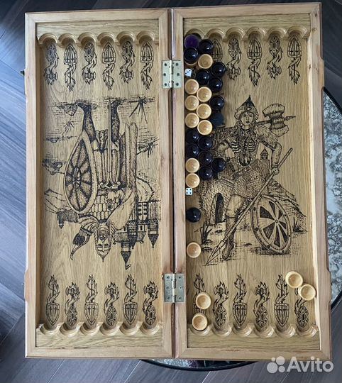 Нарды ручной работы из тюрьмы