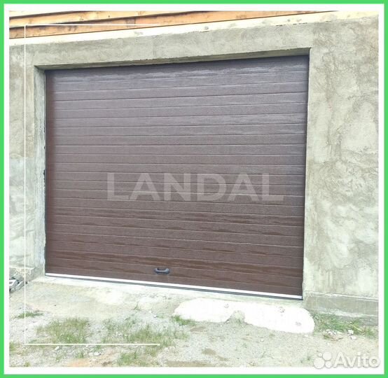 Гаражные секционные ворота