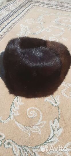 Норковая шапка мужская СССР