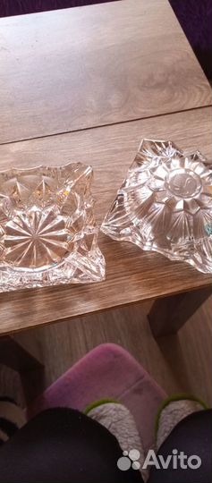 Хрустальная пепельница СССР