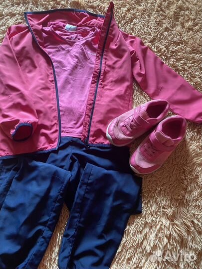 Спортивный костюм для девочки 128-134