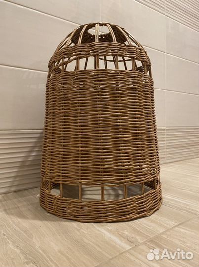 Плетёные абажуры