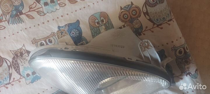 Фара правая на chevrolet lanos