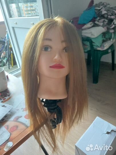 Манекен голова для причесок