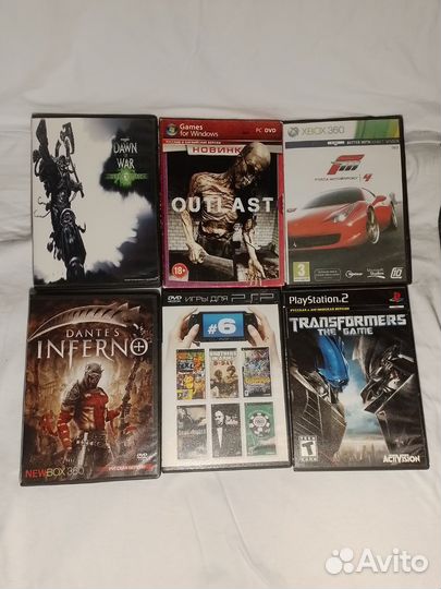 Компьютерные игры на дисках