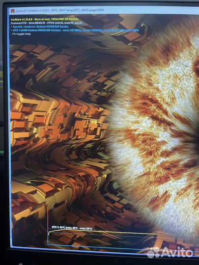 Видеокарта amd RX 550 4gb